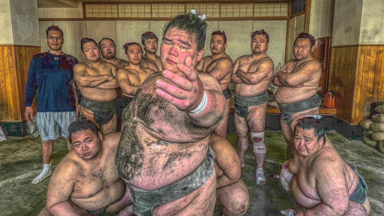 【錣山部屋#1】朝稽古 2024-04 sumo wrestling