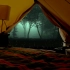 -1080P-雨中帐篷，超长6小时，助你入眠白噪音，做一个安静的看客。