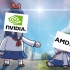 AMD子和NV美的日常01丨牙膏厂动画