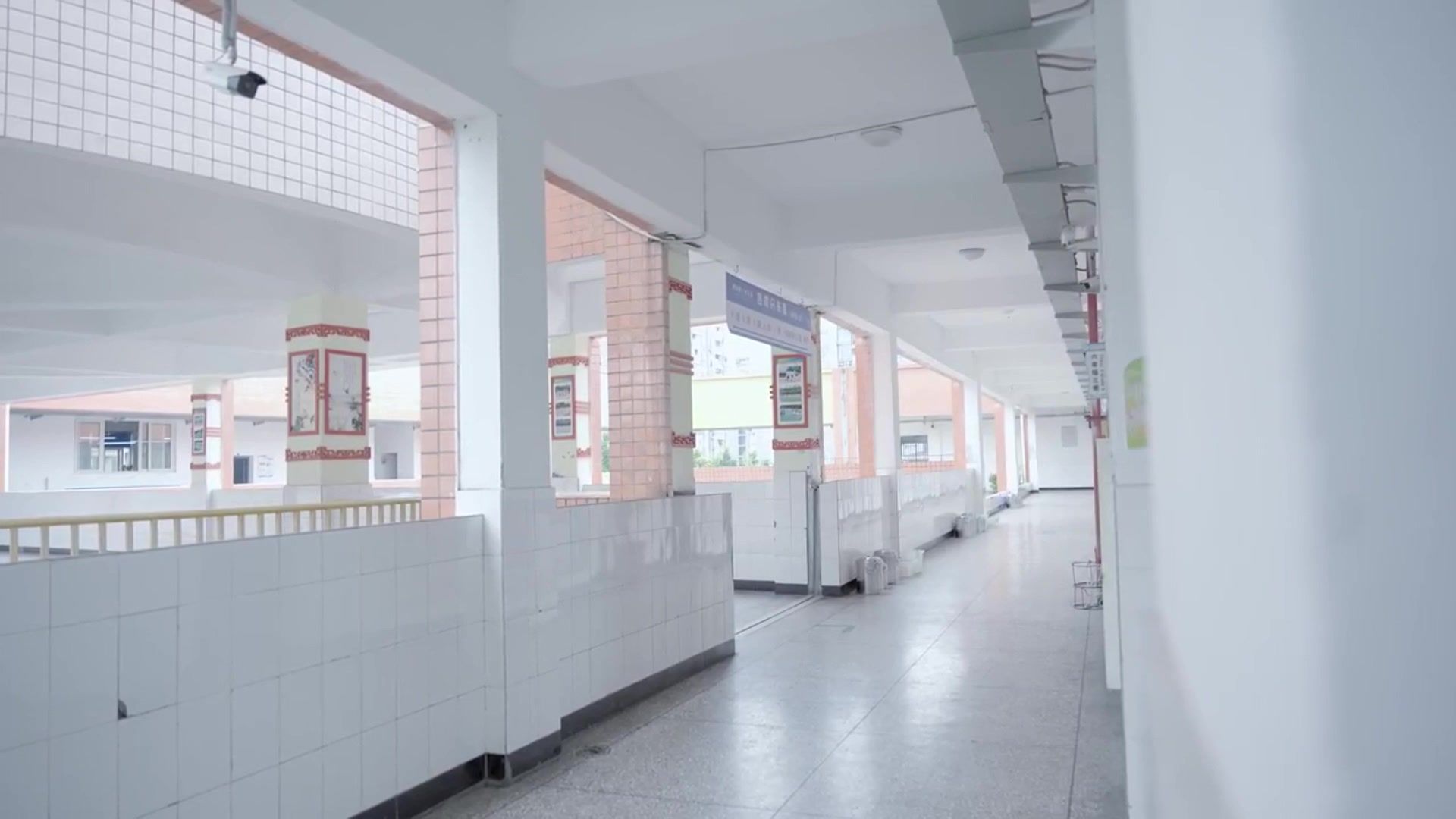 【空镜素材】教室和走廊