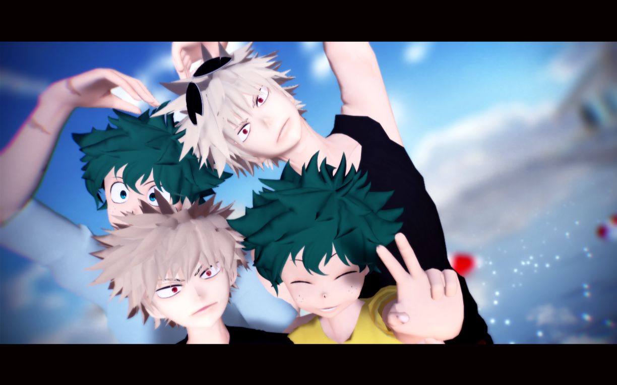 我的英雄学院mmd幼驯染恋dance