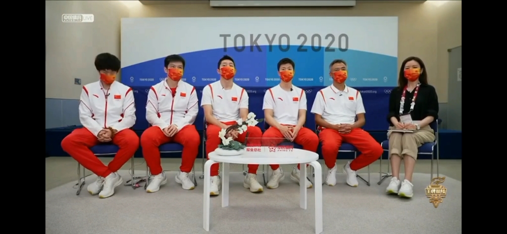 《王牌登录》中国男队乒乓球运动员采访