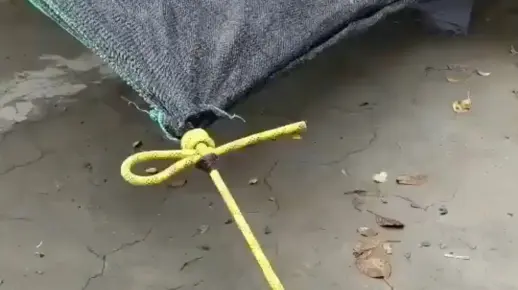 生活小机巧之布角绳结