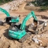 大型重型石材卸载挖掘机挖掘自卸卡车挖掘机岩石破碎机