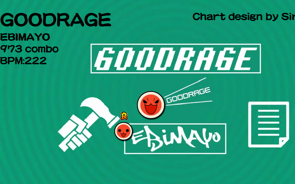 创作谱面goodrage