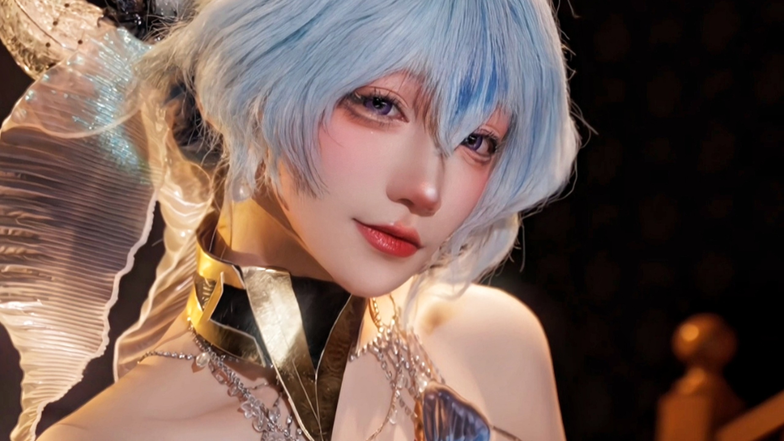 用爱发电！还原立绘cos！纯手搓守岸人礼服 耗时一天一夜+投掷总金额3000的成品之作！-coser家，cosplay爱好者，二次元聚集地，动漫文化，新番资讯，ACG，Coser展示