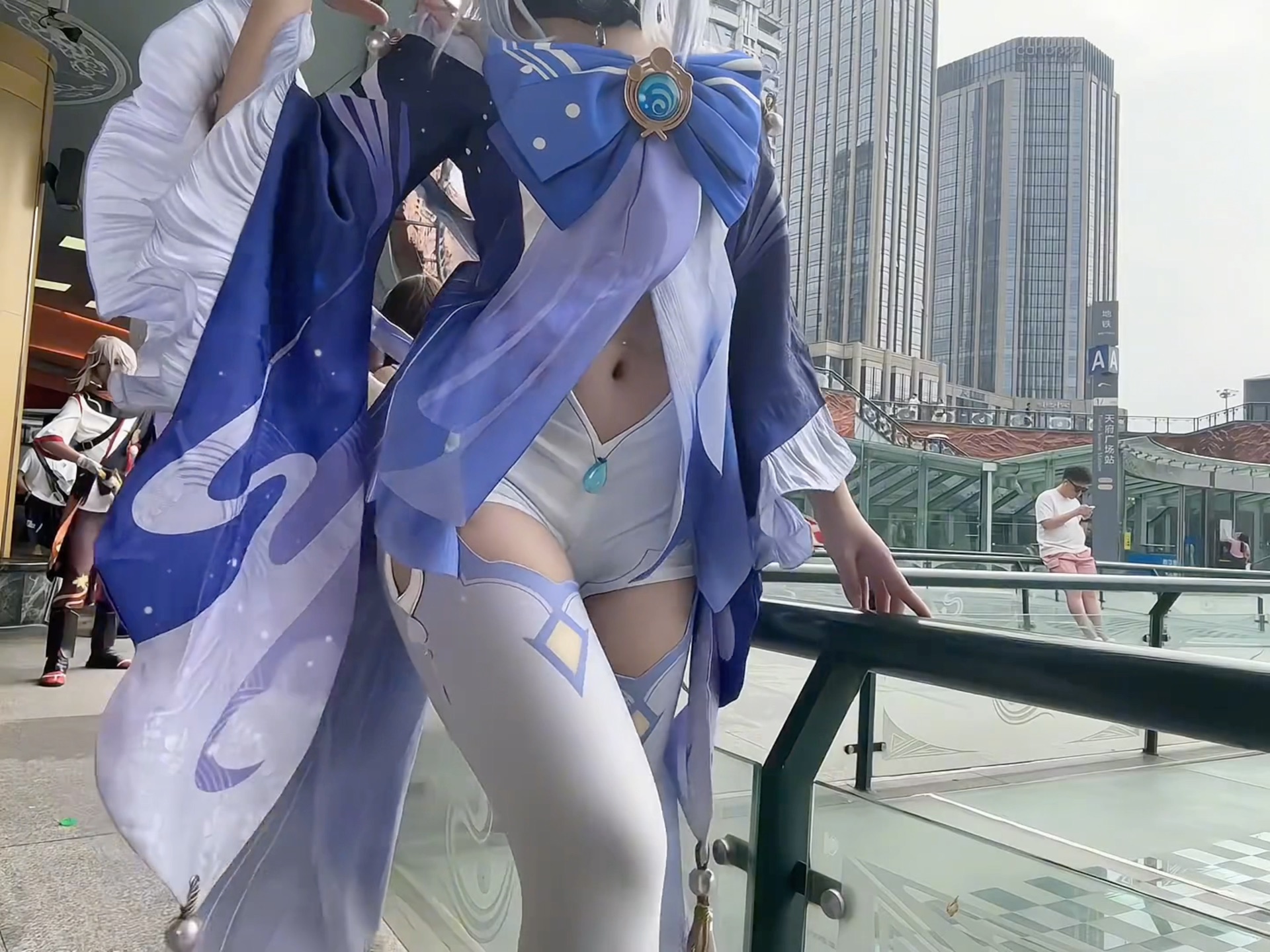 When you say save the world, does that include me? #cos #secondary #meat legs and boobs