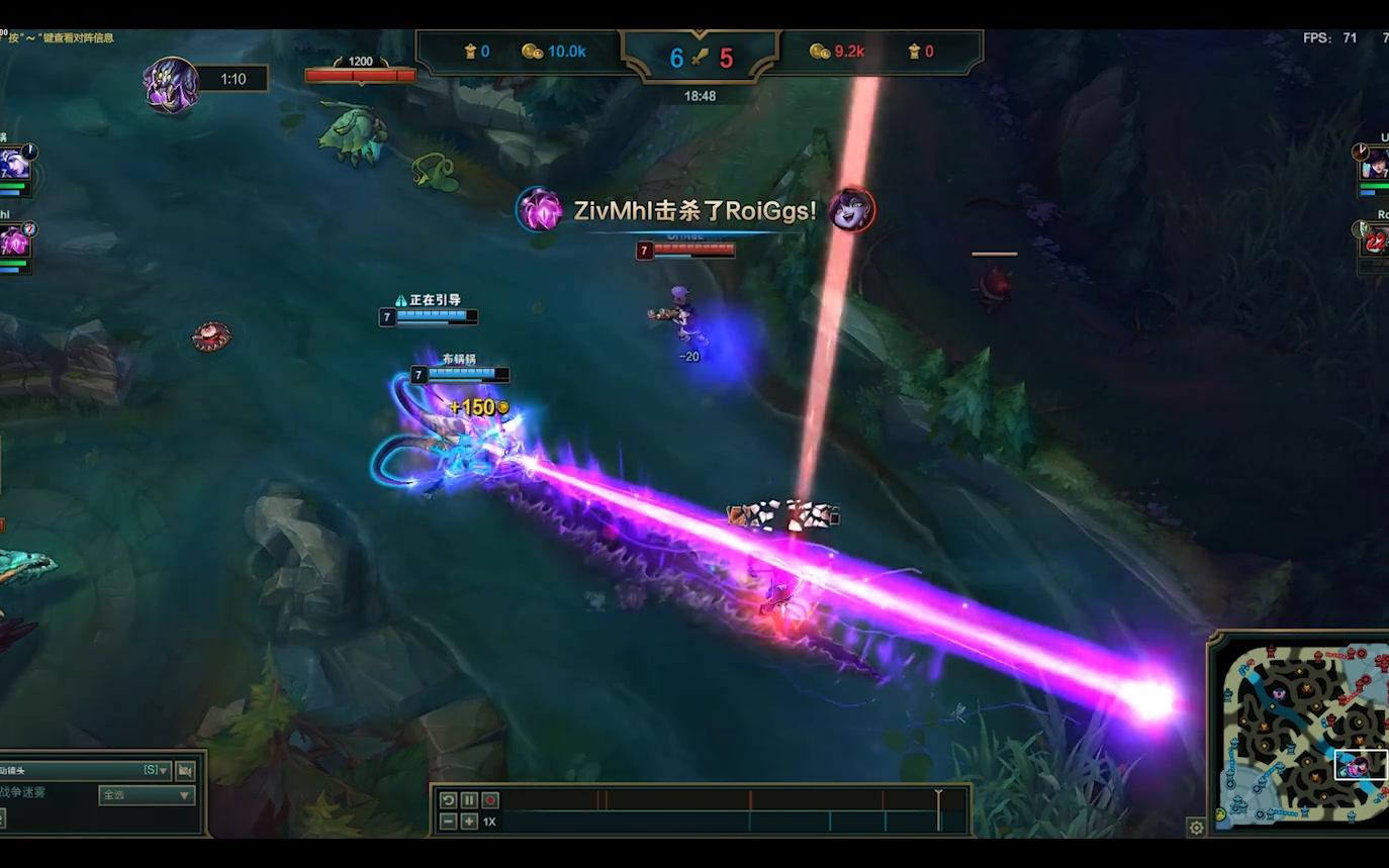 【LOL英雄对决】下路2v2:寒冰+大眼vs女警+璐璐 !这年头的adc就是用来献祭的!