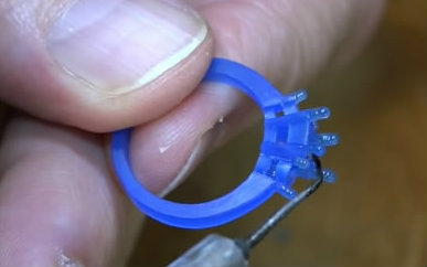 白/珠宝匠 【蜡雕大师 rick metz雕刻蜡模技术系列】【珠宝制作技巧