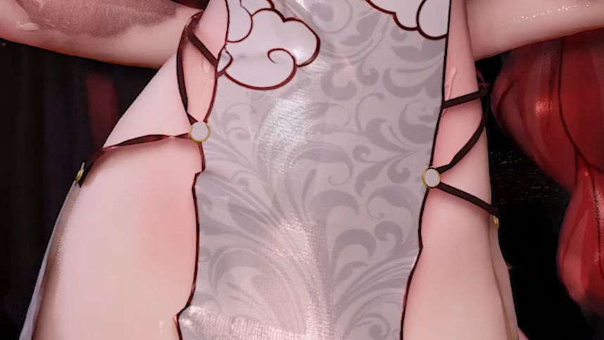 Cow, look at what you're sweeping.