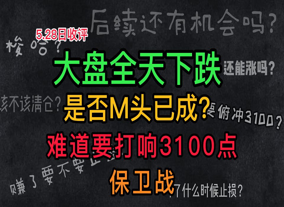 A股:5月28日收评:A股权重逆势拉升,是新行情的起点还是陷阱?小散应该怎么办?哔哩哔哩bilibili