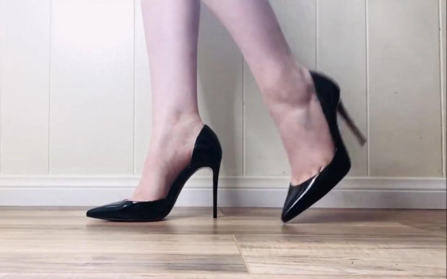 Patent Leather Fine Heel Red Bottom High Heel