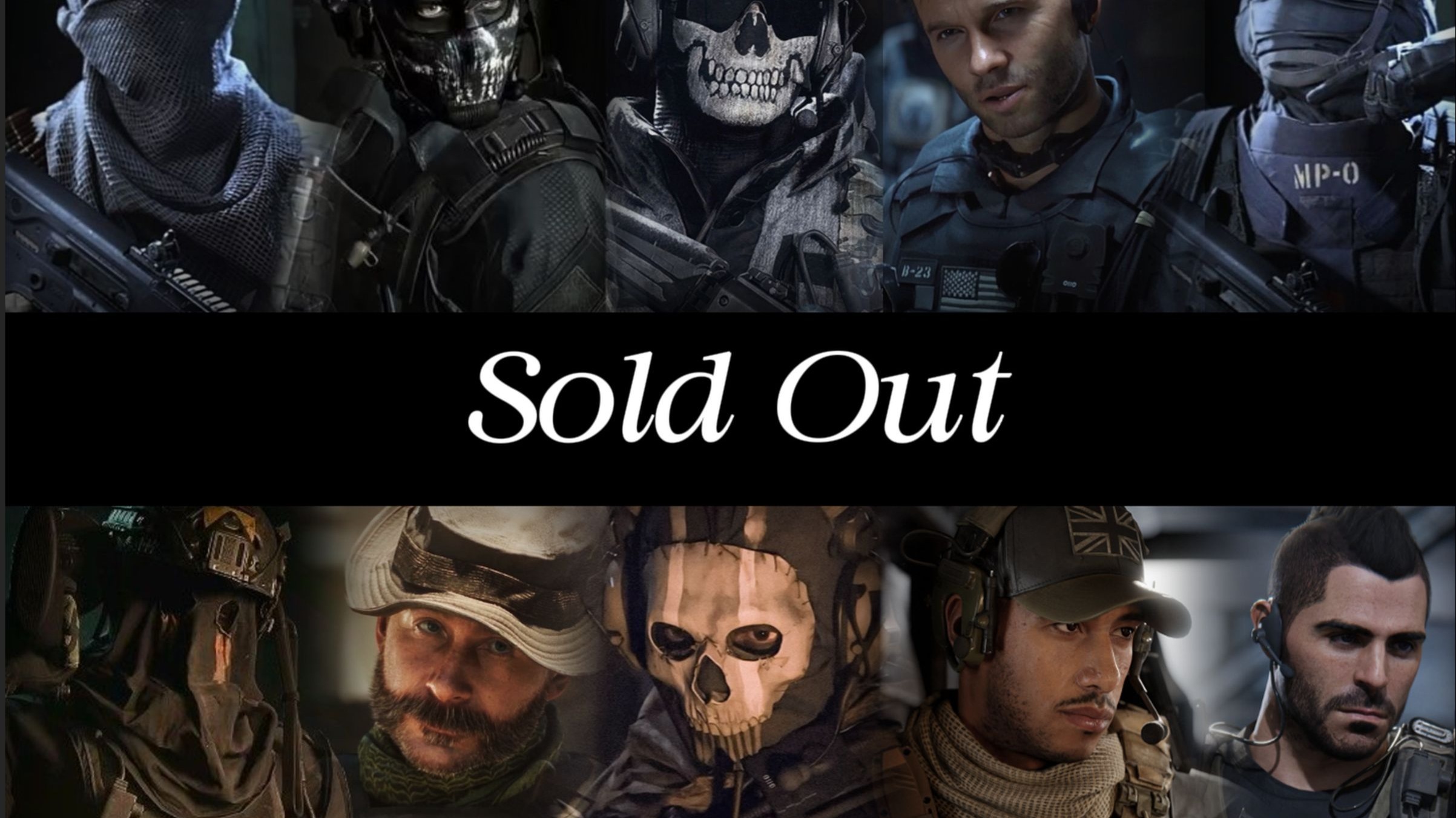 COD群像/10人翻唱 Sold out