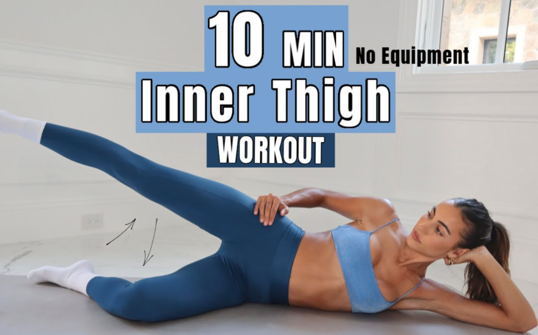 【sami Clarke】十分钟紧致大腿内侧 居家健身｜10 Min Inner Thigh Fitness Routine Express Workout哔哩哔哩bilibili