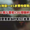 澳大利亚一45岁男性保育员，对91名儿童犯136项强奸罪，有的受害者当时年仅1岁至5岁
