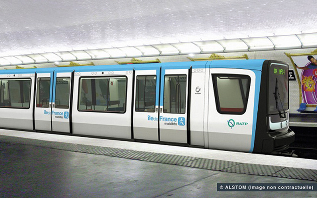 Alstom MP14/MPL16 巴黎/里昂最新地铁测试加速性能