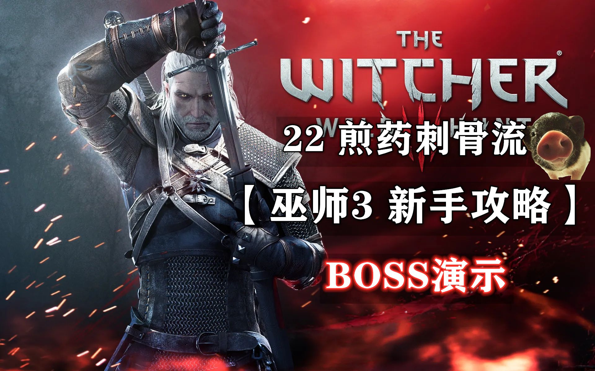 【巫师3 新手攻略】22 煎药刺骨流（BOSS演示）