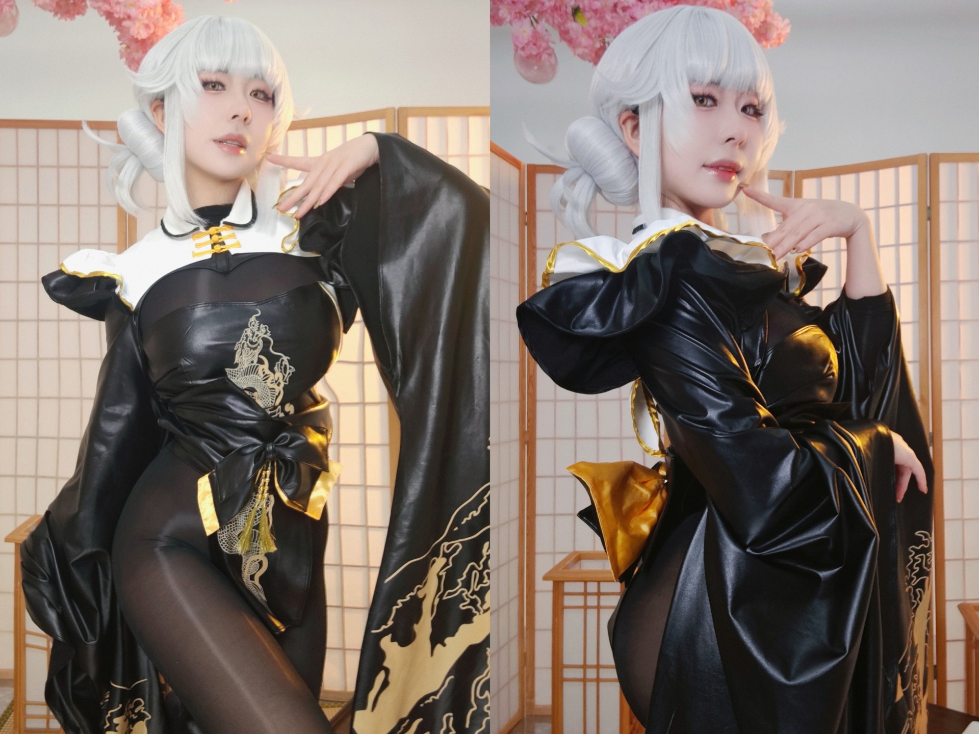 Serine/NIKKE Branle cosplay/This slim waistline looks worse than if it hadn't been altered at all