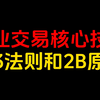 职业交易核心技术，123法则和2b原理