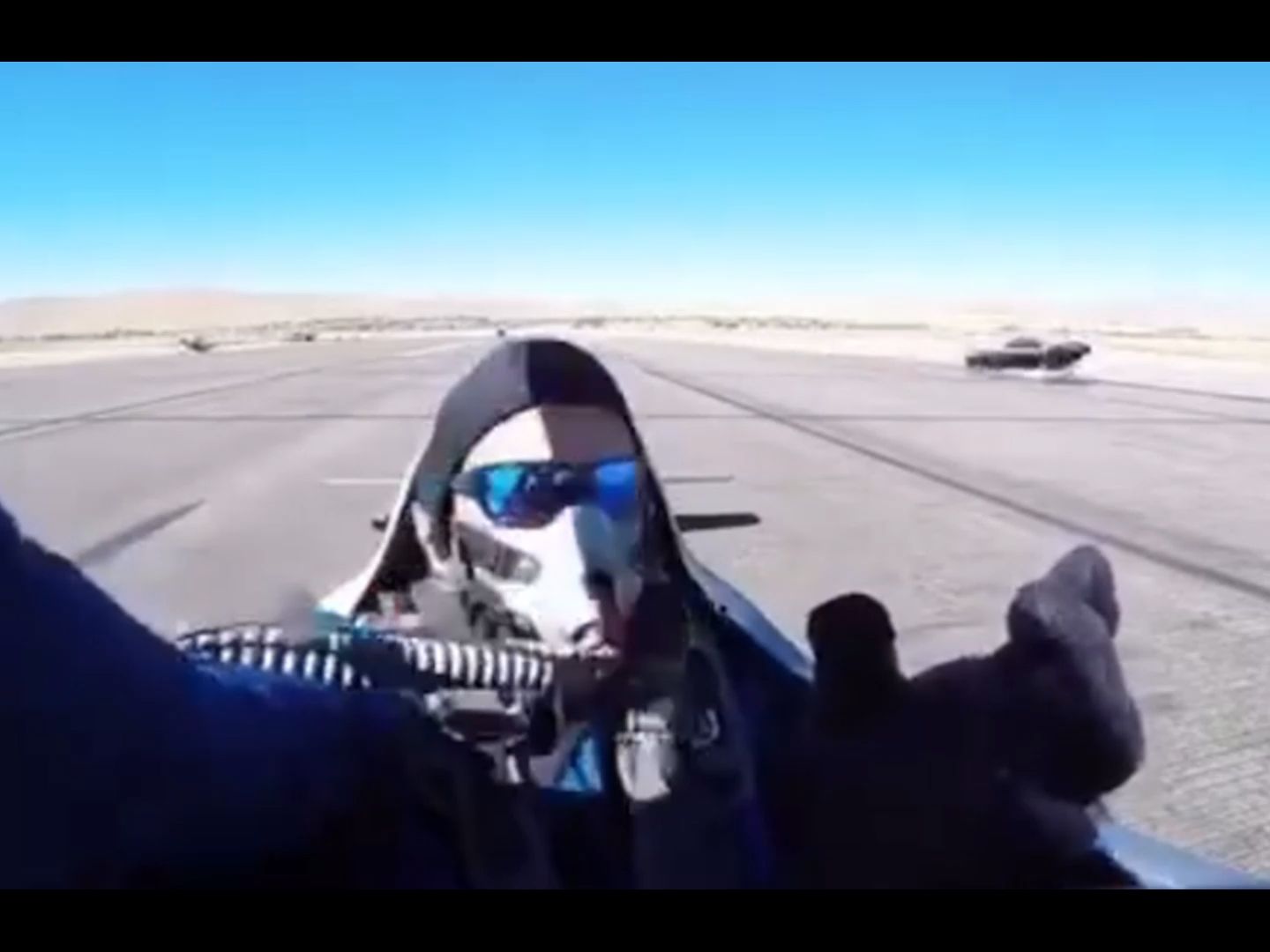I almost lost my head flying that plane.
