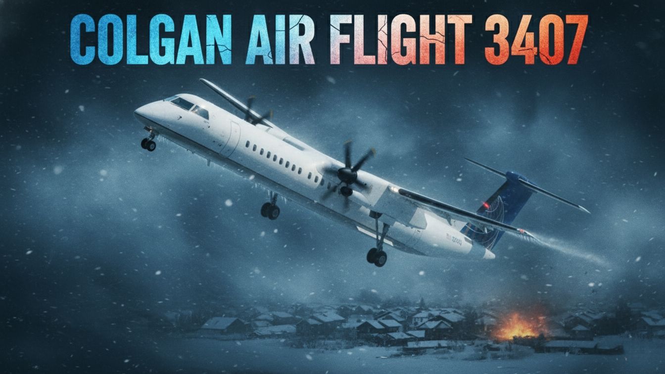 万尺高空的致命错误，飞行教科书般的“反面案例”！科尔根航空3407号班机事故