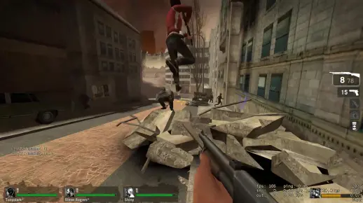 求生之路1 2019年一代怀旧联赛四强战解说 Day2Game3 Polestar vs XLZGL 玩蛇一直爽！主视角：Emilia 地图：city17 P2