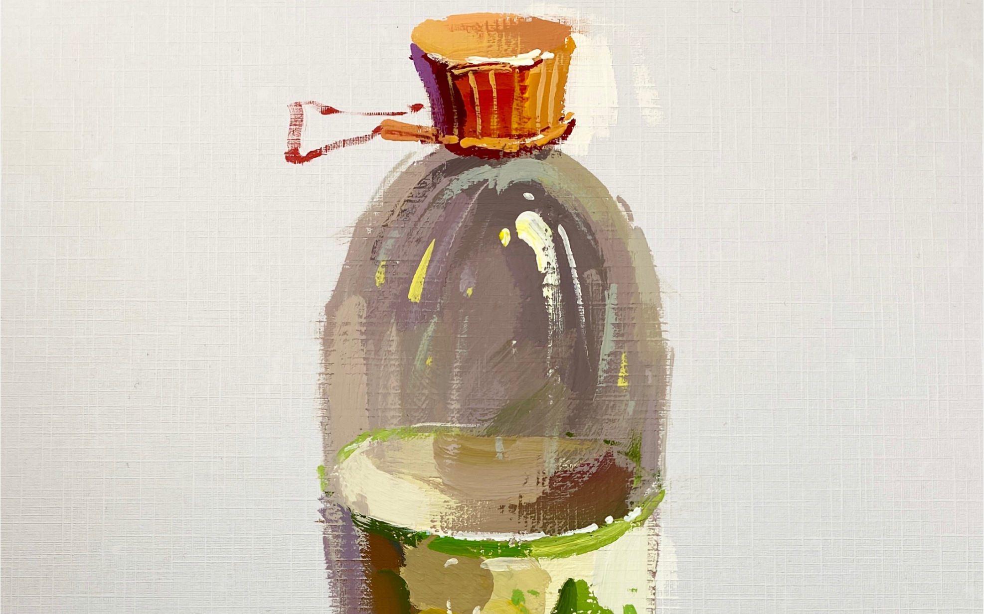 简单又漂亮的瓶子画玻璃瓶手工绘画步骤💛巧艺网