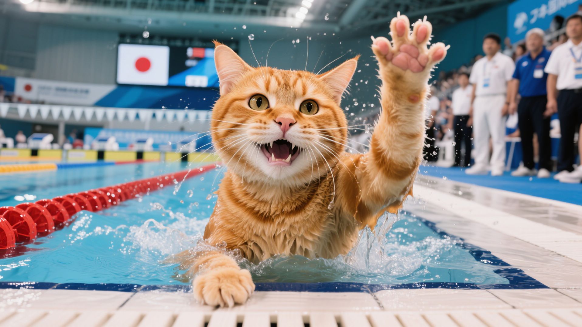 猫妈妈黛西的跳水回忆 | 虎头帽小猫日记 特别番外篇