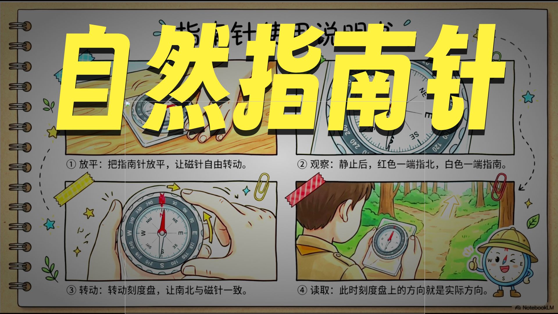 跟着AI学科学，新教科版三年级下册第一单元《辨别方向》