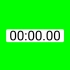 【绿幕素材】1分钟时间码绿屏素材无版权无水印［1080p HD］