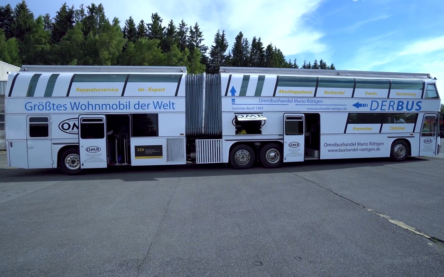世界之最德国双层巴士房车，创造吉尼斯世界记录，全球唯一！