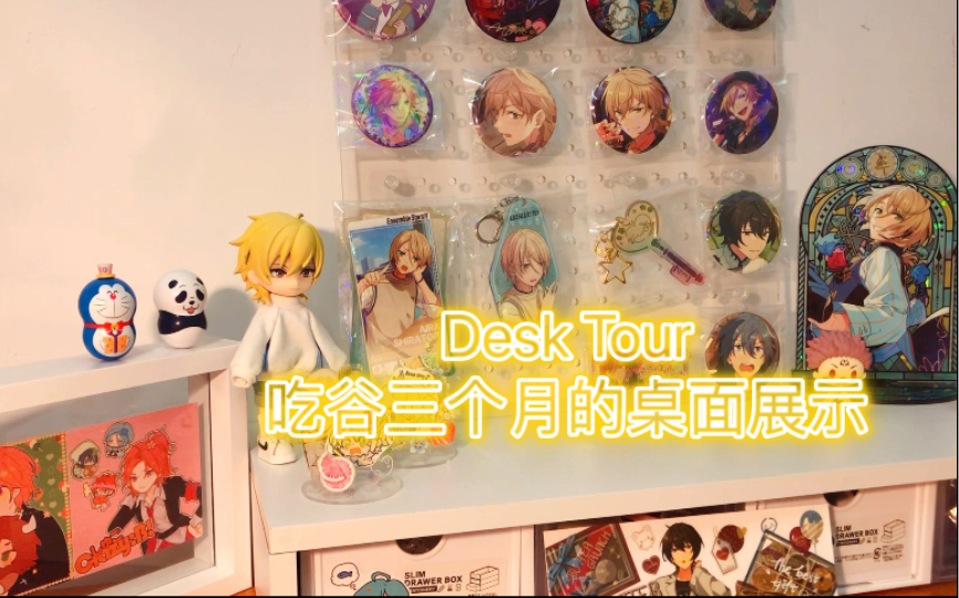 desk tour/ 看看吃谷三个月的es人都吃了些什么