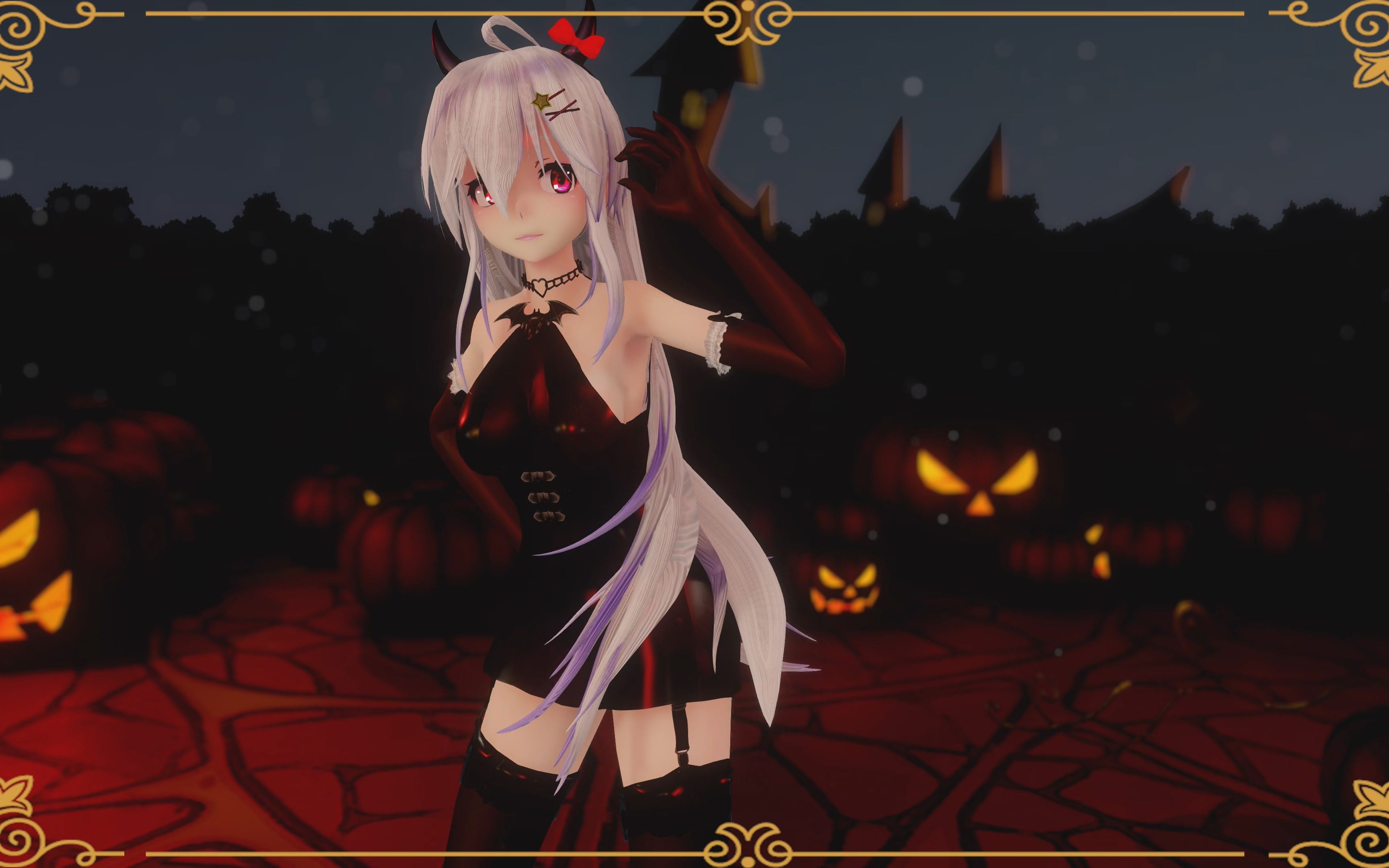 mmd4k60fps0246期happyhalloween