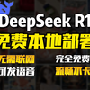 【Deepseek本地部署】全网最全最细最简单Deepseek R1满血版本地部署！小白必看（安装包）！保姆级教程！断网运行！无惧隐私威胁！从此告别服务器繁忙