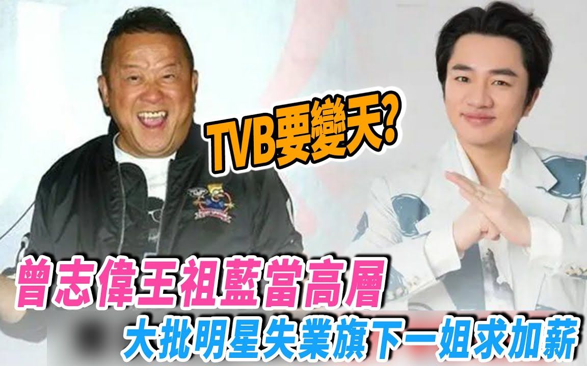 TVB要变天?曾志伟王祖蓝当高层,大批明星失业旗下一姐求加薪#曾志伟#王祖蓝哔哩哔哩bilibili