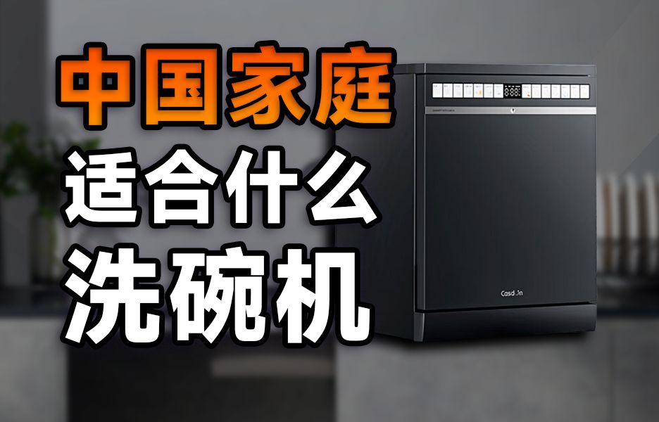 【洗碗机选购攻略】适合中国家庭的洗碗机长什么样？凯度T100测评体验