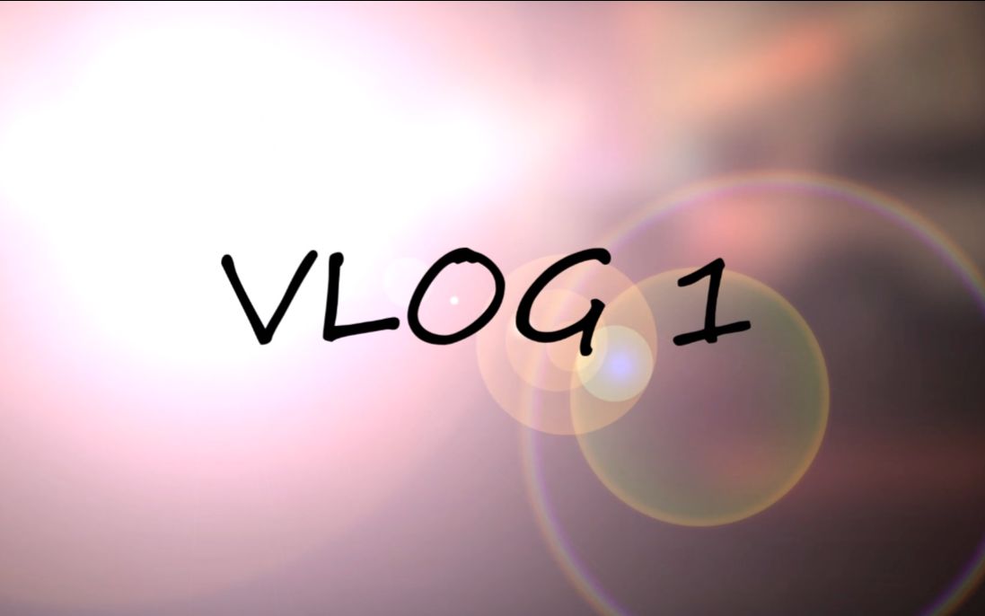 vlog 1