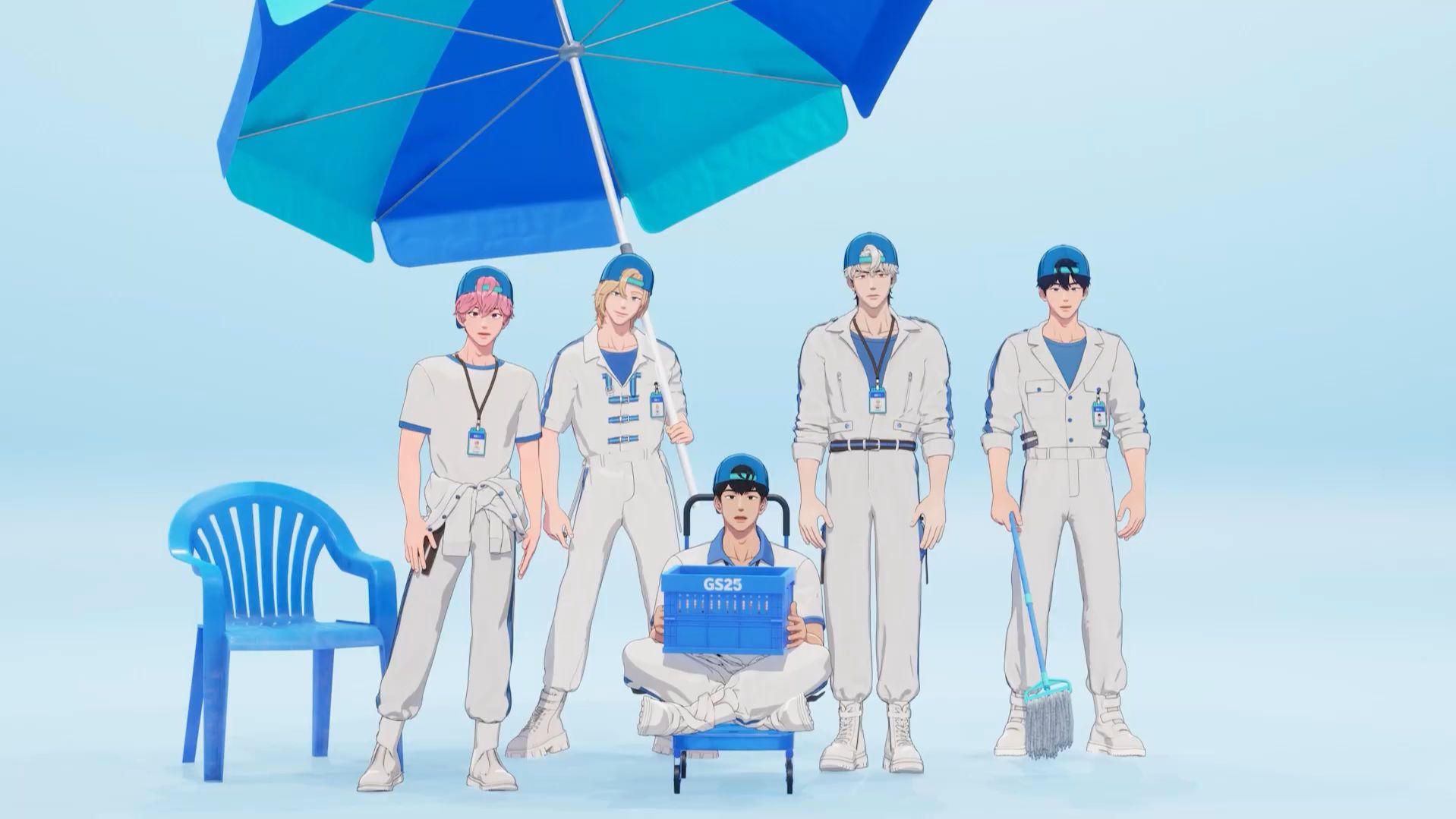 【PLAVE X GS25】PLAVE登陆GS25便利店🛸💙💜🩷❤️🖤