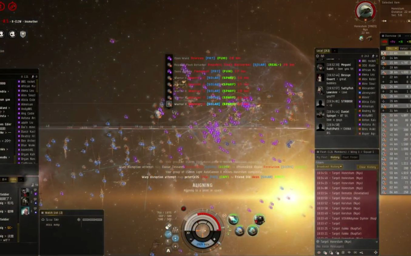[eve]wc tri and solar5c-旗舰战!怒杀敌对1泰坦4大航!