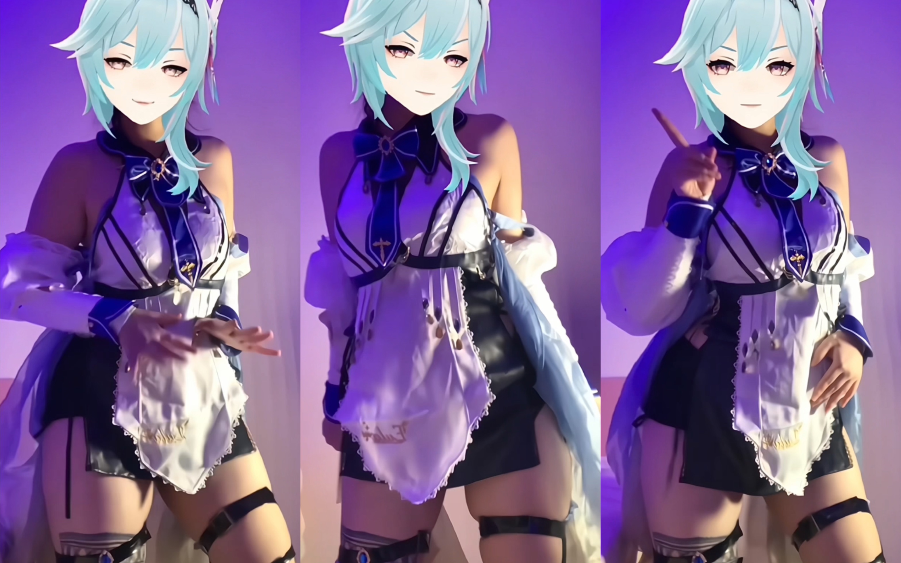 Yura cos] Is this the meaty legged maid you've been longing for?