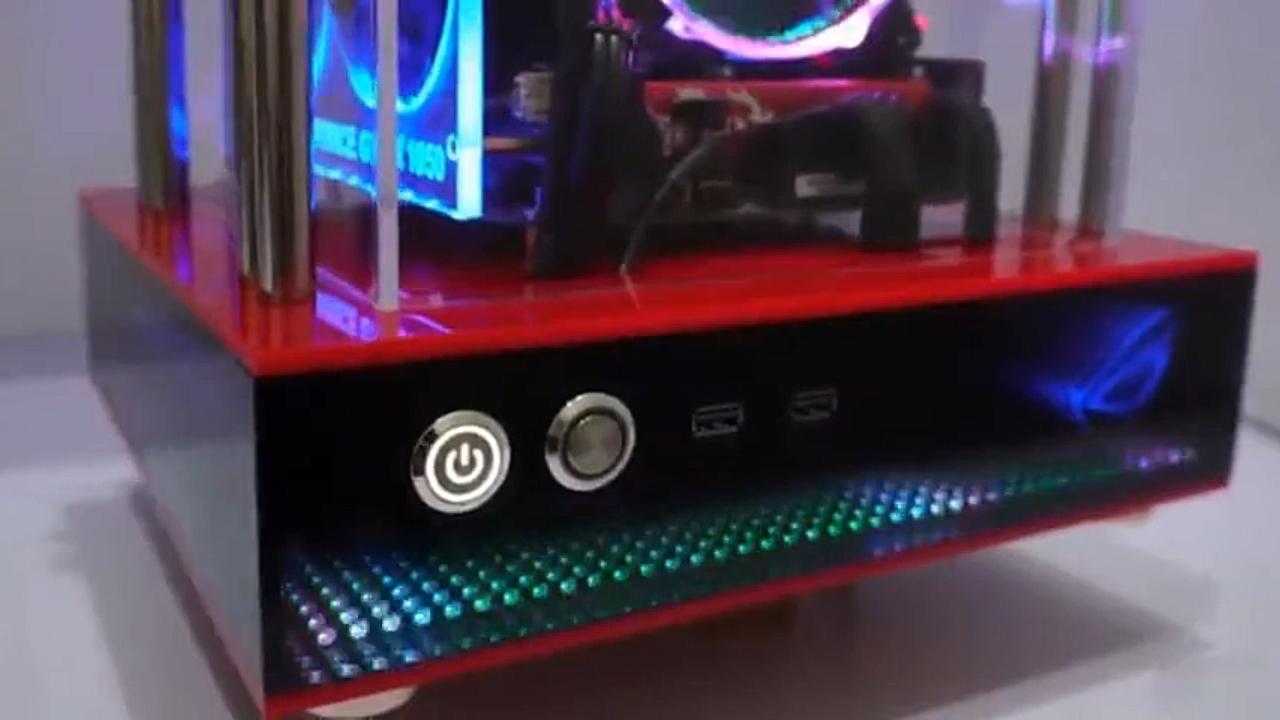 帅炸了！自制酷炫电脑机箱，超精美LED机身，这是我看到最精致的！