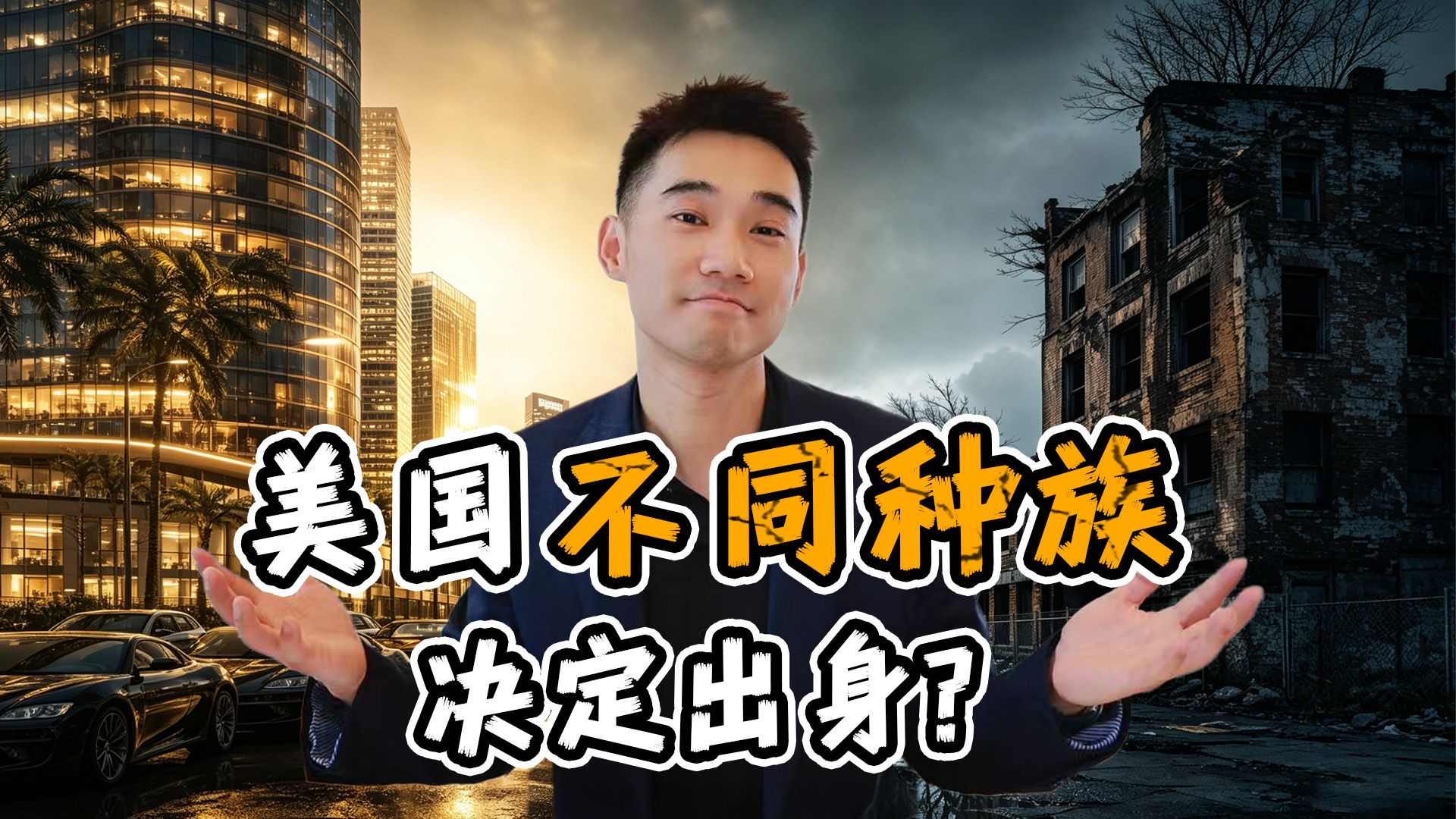 探秘美国贫富差距，最极端城市！种族决定命运？