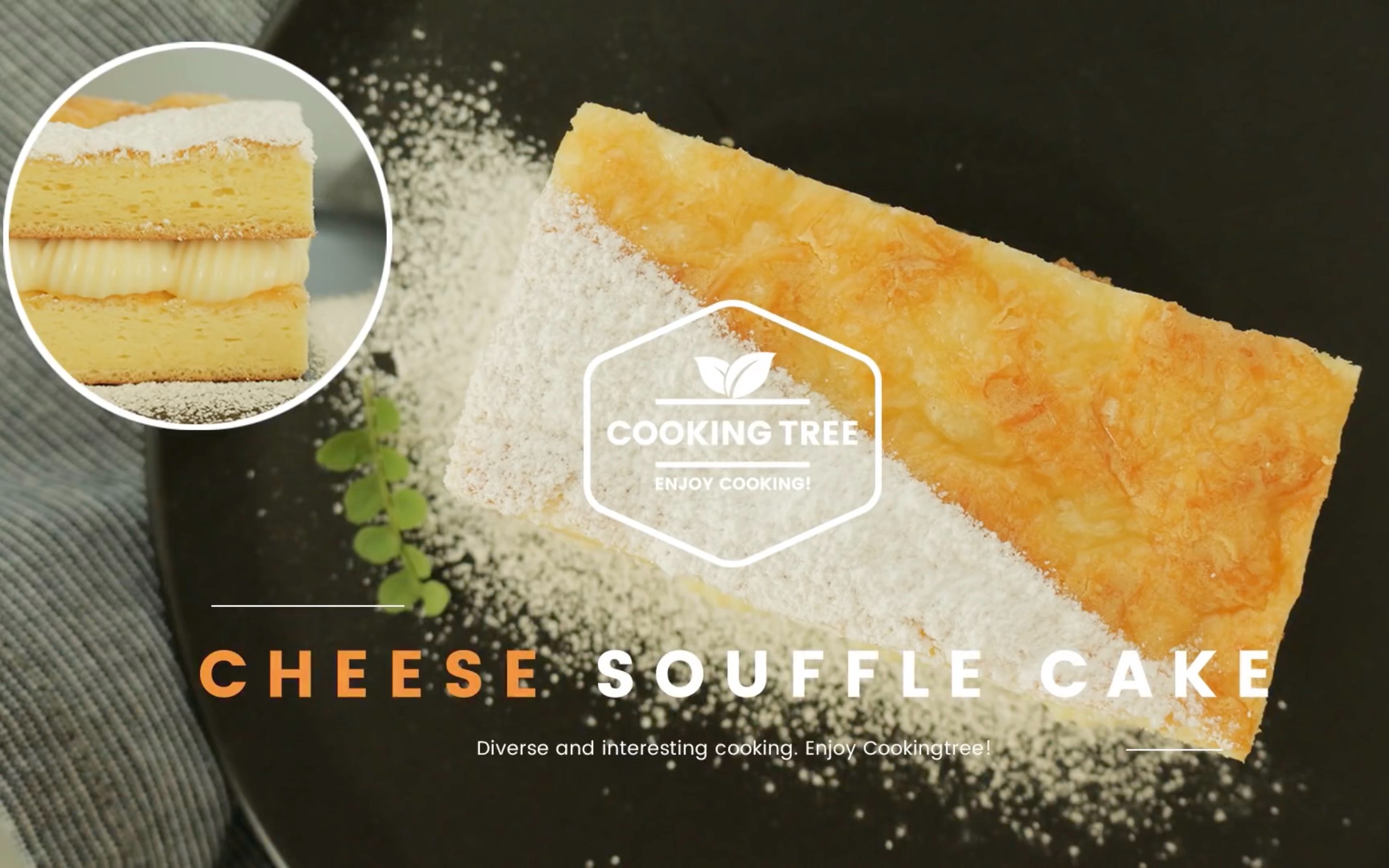 cookingtree,cookingtree曲奇 edam cheese souffle cake recipe - cooking tree cooking asmr