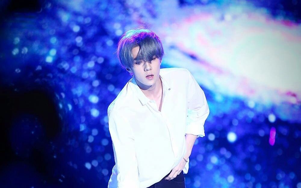 【舔屏向】exo 吴世勋 150905 dmc 绝美银发baby don"t cry高清合集