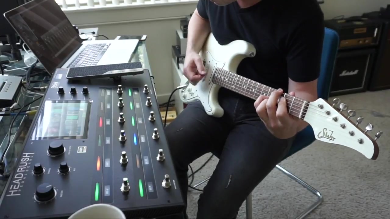 【搬运】HEADRUSH PEDALBOARD demo by Pete Thorn_哔哩哔哩_bilibili