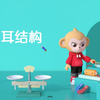 你对你的耳朵熟悉么？你是怎么听到声音的呢？快来看看人耳结构吧