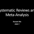【快速入门教程】META分析——荟萃分析与系统性回顾 【课程录屏】