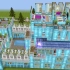 满级《模拟人生》，皇宫城堡有多漂亮，水晶蓝绝了！