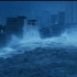 名场面-经典灾难片后天：巨型海啸席卷纽约，淹没自由女神像！