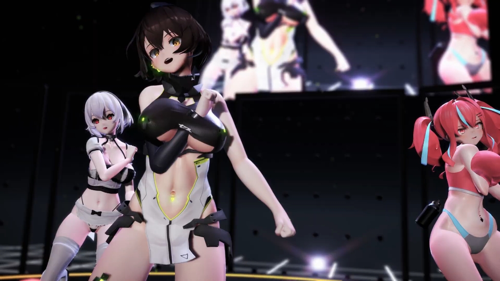 【MMD】jewel【ブレマートン・ボルチモア・シリアス】